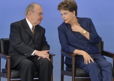 Dilma e Sarney: farinha do  mesmo saco?