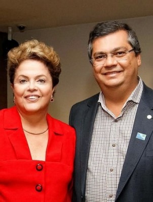 Dilma e Flávio Dino: relação de confiança 