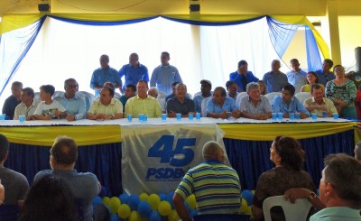 Lideres tucanos se reuniram em Itinga para o ato de filiação  