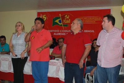 Márcio Jerry comandou ato de filiações em Aldeias Altas