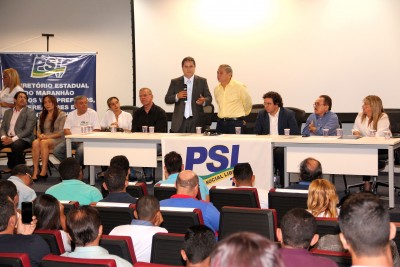 Prefeito Edivaldo participou do encontro do PSL
