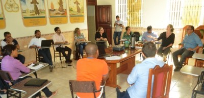 Reunião para definir metas da Sejap