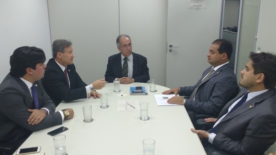 Bancada do Maranhão com o diretor da ANAC, Claudio Passos 