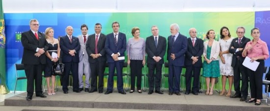 Encontro de juristas com a presidente Dilma Rousseff