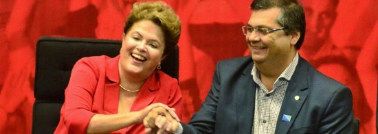 dilma com dino