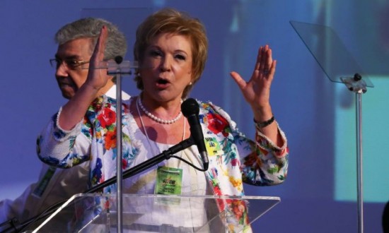 Senadora Marta Suplicy (PMDB-SP), ex-petísta, durante discurso na convenção nacional do PMDB - Ailton de Freitas / Agência O Globo Leia mais sobre esse assunto em http://oglobo.globo.com/brasil/convencao-do-pmdb-tem-discursos-inflamados-contra-governo-dilma-18861106#ixzz42iFkJ5J0 © 1996 - 2016. Todos direitos reservados a Infoglobo Comunicação e Participações S.A. Este material não pode ser publicado, transmitido por broadcast, reescrito ou redistribuído sem autorização.