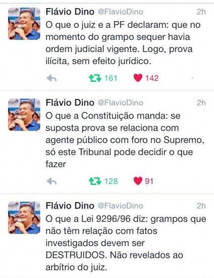 twitter Flávio Dino