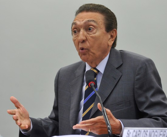 O ministro de Minas e Energia, Edison Lobão, fala hoje sobre os principais pontos do novo Marco Regulatório da Mineração, durante audiência pública da Comissão de Minas e Energia da Câmara