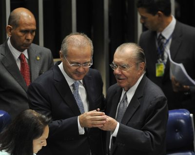Sarney e Renan também foram gravados por Sérgio Machado