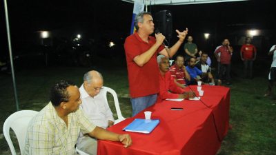 Secretário Marcio Jardim apresentou às comunidade o estádio do Paço do LUmiar 