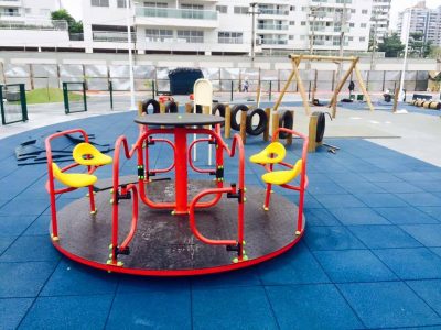 Praça da Lago é opção de lazer 
