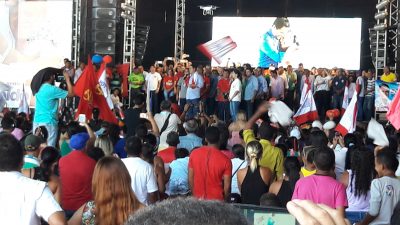 Militantes lotaram a Batuque Brasil para clamar reeleição de Edivaldo 