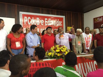 Convenção do PCdoB contou com a presença de Edivaldo