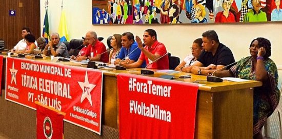 Encontro do PT decidiu pela reeleição de Edivaldo