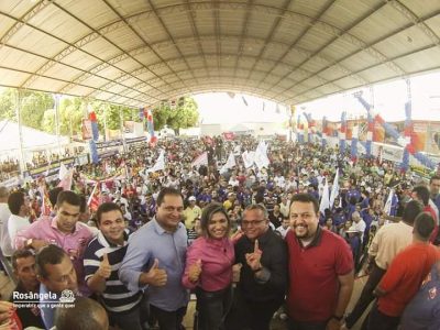 Weverton participou da convenção do PDT que homologou Rosângela Curado em Imperatriz