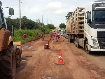  Após trágica morte da bailarina, DNIT iniciou obras de recuperação em abril deste ano...